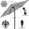 Blissun 7.5 ft Patio Umbrella, Yard Umbrella, Outdoor Market Umbrella