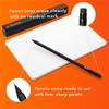 Notsu 4pc Black Pencils #2 Set | All Black Wood