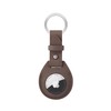 COGURE COPAT-K Charm Keychain, AirTag Case, Genuine Leather, Air Tag