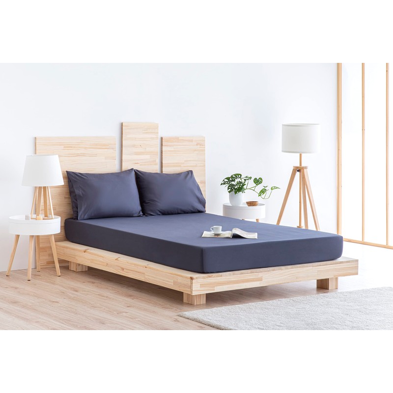 Todocama Brushed Microfibre Extra Soft Fitted Sheet for Bed 200