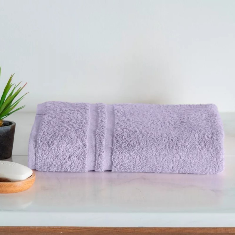 Vianney Toalla De Baño Caribe Lila 100% Algodón Vianney
