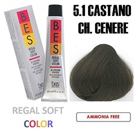 BES REGAL SOFT HAIR COLOR 5.1 LIGHT ASH BROWN