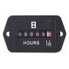 DC 6-80V Mechanical Hour Meter Gauge for Diesel Gasoline Engine