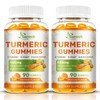 Turmeric and Ginger Gummies (2 Pack) with Black Pepper for
