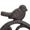 Welcome Birds Cast Iron Sign Plaque Door Wall House Gate