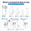 Portable Mesh Nebulizer with 3 Mist Levels – Adult &