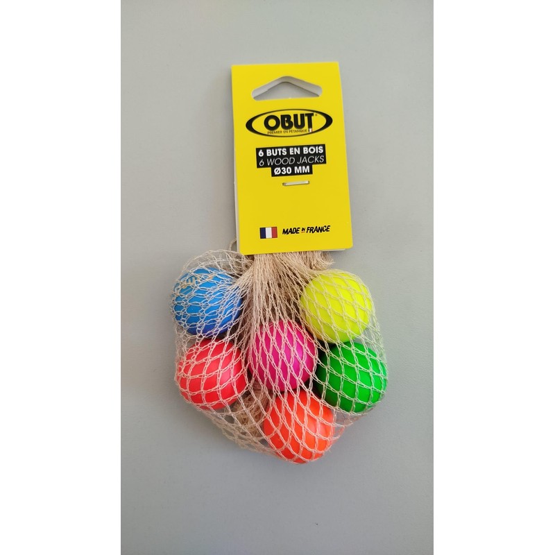 OBUT 6BCAS - Pack of 6 Wooden Bougels