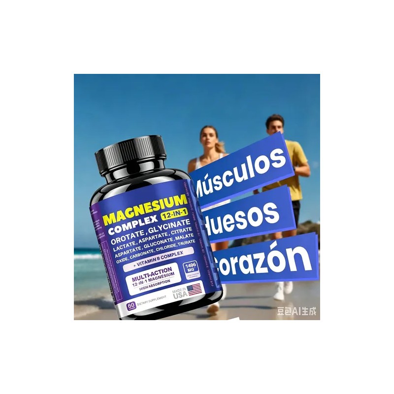 Complejo De Magnesio 7-en-1 - Glicinato