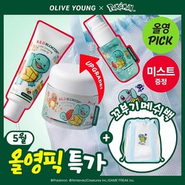 Dr.G Dr. G Red Blemish Clear Soothing Cream EX 70ml1+1 Special (Cream (jar) 70ml + Cream (tube) 70ml + Mist 50ml + 1 Squirtle Mesh Bag) / 닥터지 레드블레미쉬 클리어 수딩크림EX 70ml1+1기획 (크림(jar) 70ml+크림(tube) 70ml+미스트 50ml+꼬부기 메쉬백 1개)