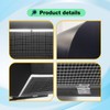 10 Inch Galvanized Steel Hooded Wall Vent, Outdoor Wall Vent