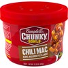 Campbell’s Chunky Soup, Chili Mac Soup, 15.25 oz Microwavable Bowl