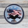 Taylor Bald Eagle Indoor Outdoor Dial Thermometer, Easy to Read