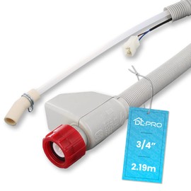 DL-pro Aquastop Inlet Hose 2.19 m for Beko 1760360100 Whirlpool 481253029201 Aquastop Hose Water Stop Hose for DSN DDN DFN Dishwasher