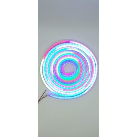 Tira Led Neon Flex RGB 5m con Bluetooth y Control Remoto, Manguera Led Inteligente Programable para Interior y Exterior, Cuarto Gamer, Pantalla, Habitaciones, Luz Led Neon, Luces Inteligentes