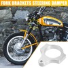 Motoforti CNC Fork Brackets Steering Damper Mounting Clamp Universal 53mm