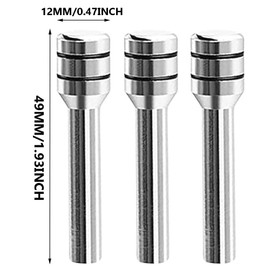4 Pcs Car Door Lock Knobs, Universal Door Lift Bolt Auto Inner Door Pull Pins Aluminum Alloy Door Lock Pin Cover Modification Door Lock Bolt Pin Cover for Cars, Trucks (Sliver)