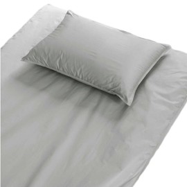 Dust Mite Resistant Mattress Futon Cover, Single, 41.3 x 84.6 inches (105 x 215 cm), Elegant Gray, Dust Mites, Prevents Pollen, Dust Mites, Duvet Cover, Allergy Protection, Solid Color, Simple, Washable, Pollen Countermeasure Countermeasure Against Pollen, Quick Drying, Washable