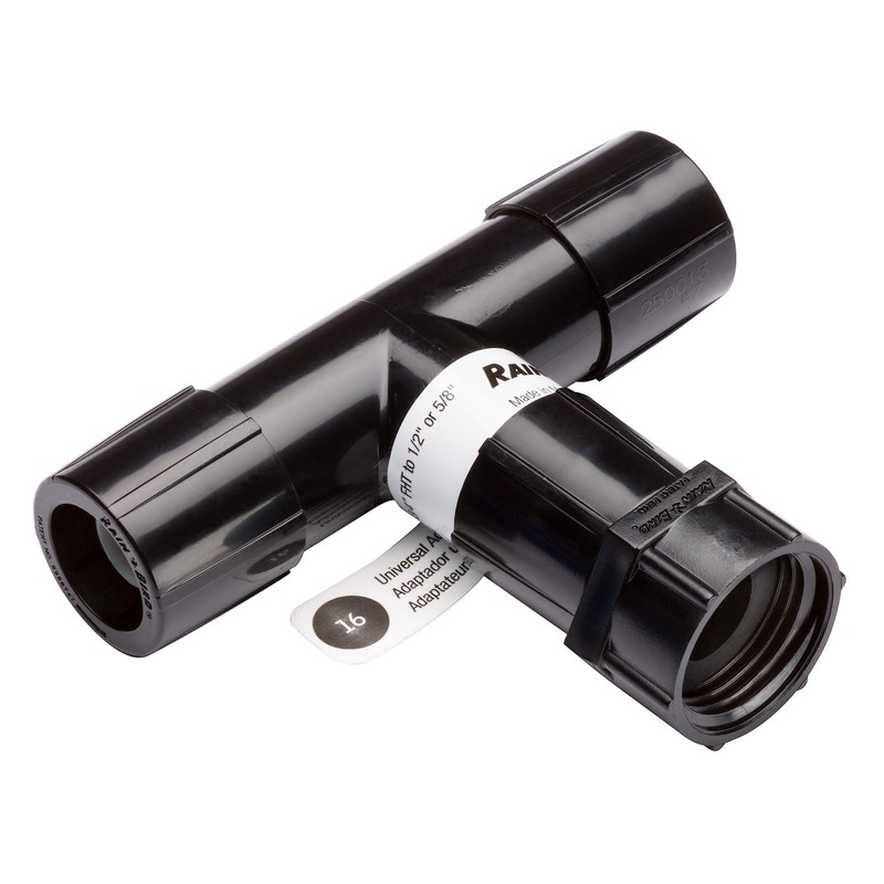 Rain Bird EFTFHT-1S Drip Irrigation Easy Fit Tee Adapter, 3/4"