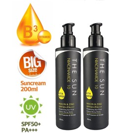first pick [2 items] First Pick Daily Sun Lotion 200ml Non-sticky white niacinamide / [2개] 퍼스트픽 데일리 선로션 200ml 백탁 끈적임없는 나이아신 아마이드