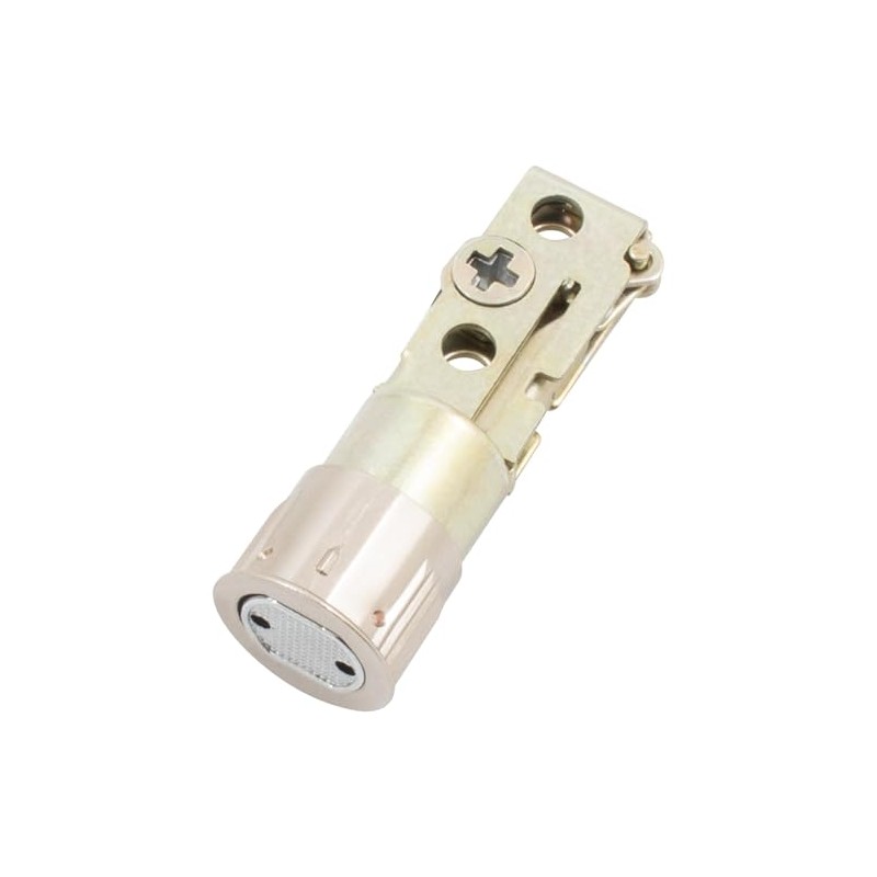 Stone Harbor Hardware Drive-in Adjustable Latch for Deadbolts, Satin Nickel