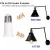 SumVibe Light Bulb Socket Extender E26/E27 Screw In Adapter 3cm