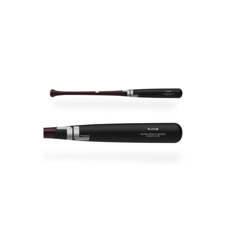 TUCCI TL-I13 X9 Pro Select Limited Wood Bat, 33"