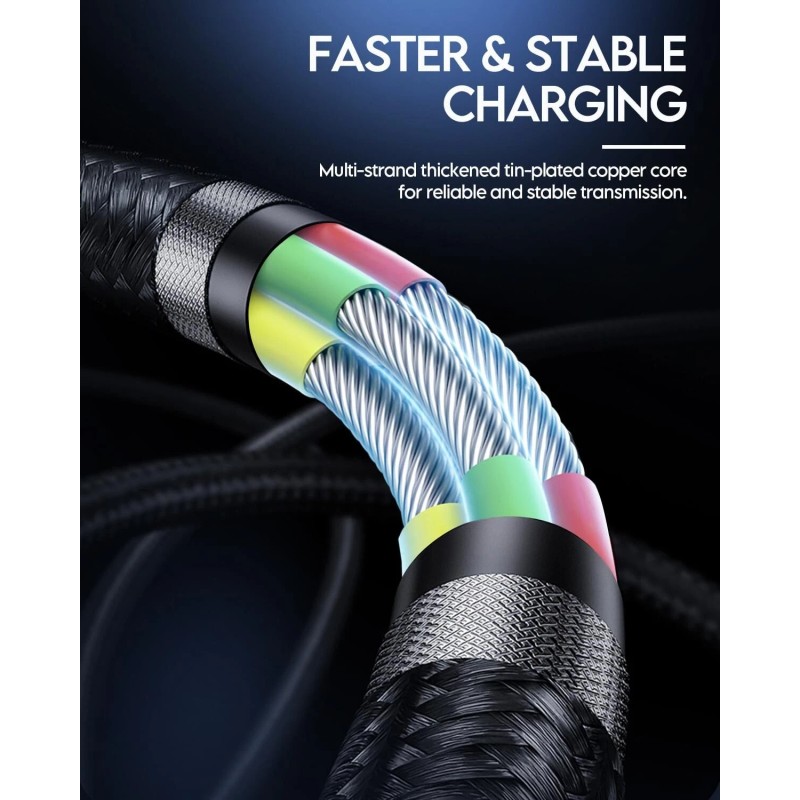 Brexlink 2PACK, BrexLink USB C Cable, Type C Charger USB