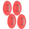 4pcs Inflatable Boat Kayak DRing Pad Patch Marine Fixed Buckle