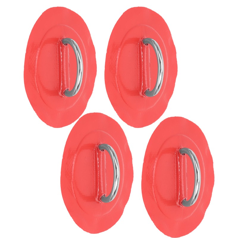 4pcs Inflatable Boat Kayak DRing Pad Patch Marine Fixed Buckle