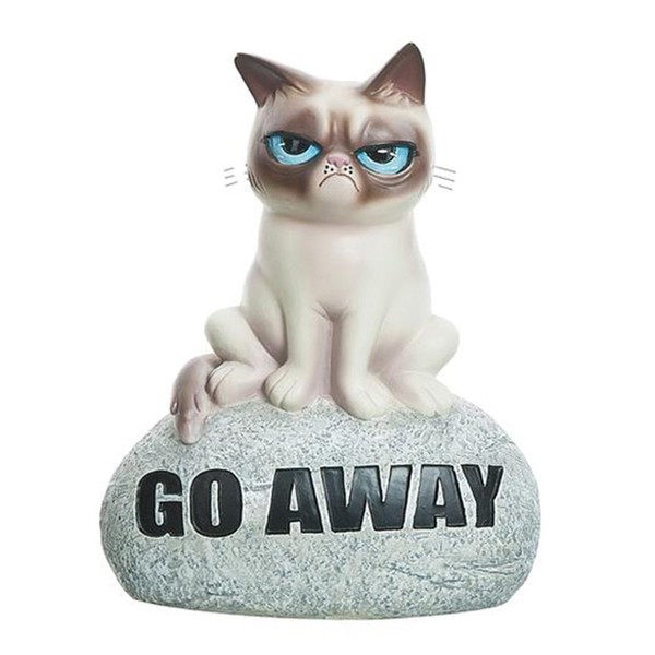 GANZ Grumpy Cat Rock Figure GO AWAY #HGC13271