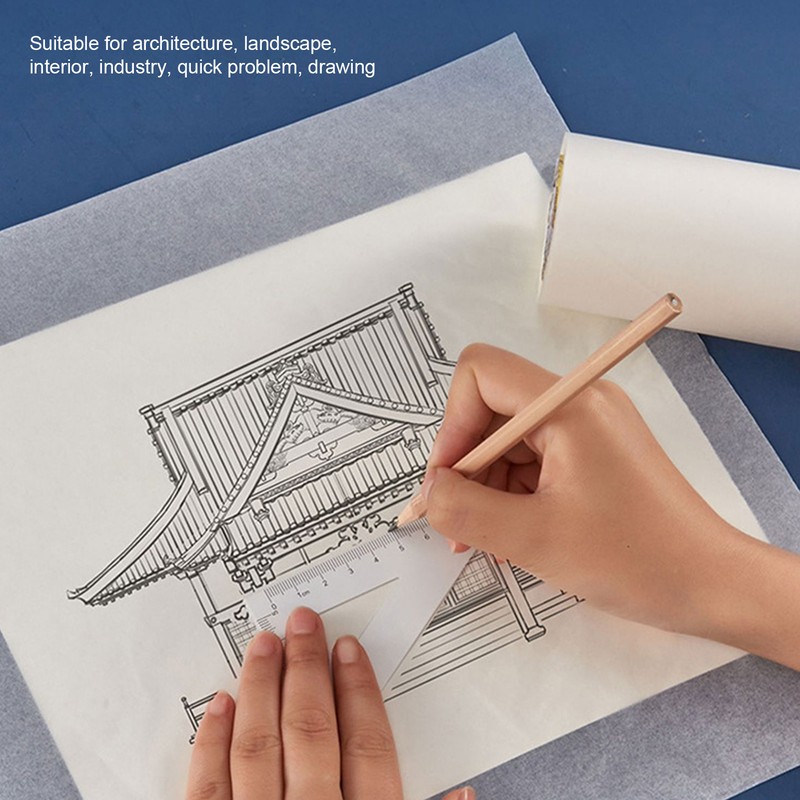Tracing Paper Roll White High Transparency Pattern Paper for Sewing