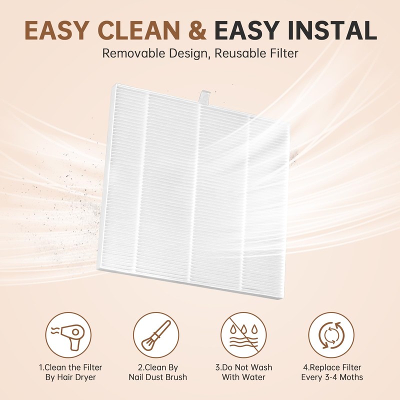 CHRISTINE SHELLY Nail Dust Collector, Cordless Dust Collector Nail Tech,