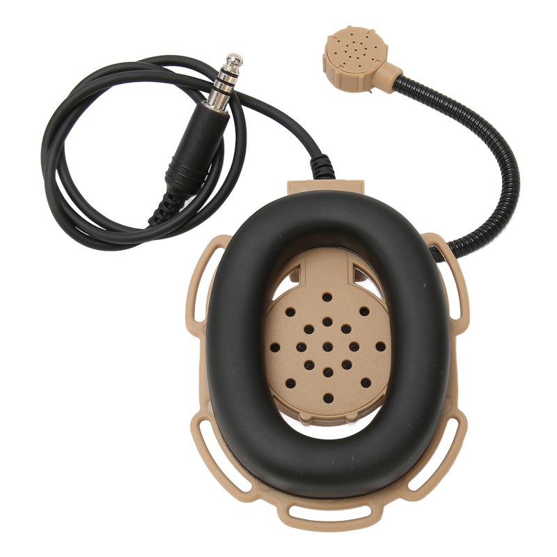 Walkie Talkie Single Side Headset with Mic 150Hz‑500Hz 7.1mm Plug