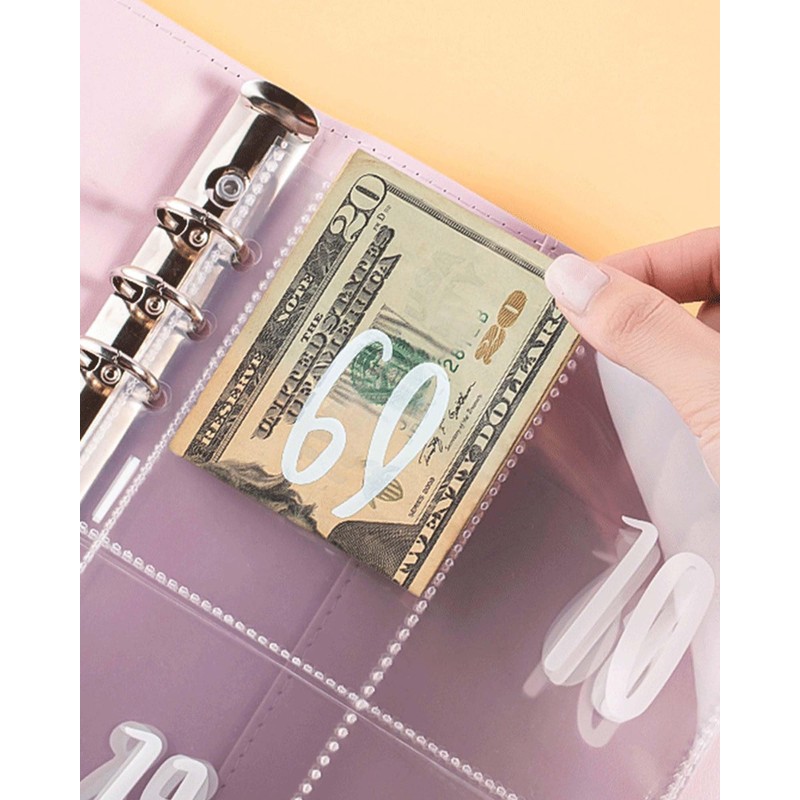 JEJA 100 Folder Saving Challenge, Budget Planner, Save €5050, Savings