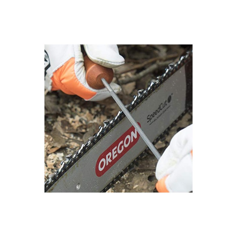 OREGON 11/64-Inch (4.5 mm) Chainsaw Chain Sharpening Round Files to Sharpen