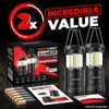 GearLight Camping Lantern - 2 Portable LED Battery Powered Lantern