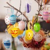 Mizijia Easter Eggs for Hanging, Pack of 32 Plastic Easter