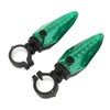 One Pair Waterproof LED Bicycle Handlebar Grips Light Anti thief