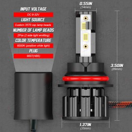 CHUSYYRAY Fit Infiniti I30 1996-1999 6500K LED Headlight High&Low + Fog Lights Bulbs Combo