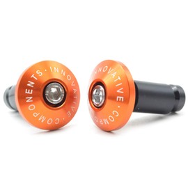 for 200 250 390 690 990 RC SMC/SMCR Enduro R Hand Bar Ends Motorcycle Handlebar Grips Ends Bar Ends Caps (Orange)