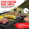 Rolling Grill Basket, New Opening Design, Extra Sturdy Cylinder Grilling