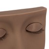 Lash Mannequin Head with 3 Pairs Replaceable Eyelid Silicone Eyelash