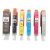 Printer Ink Cartridge Set No Fading Accurate Ink Cartridge Replacement