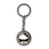 H-Customs Dragonflies in a circle keyring pendant made of metal