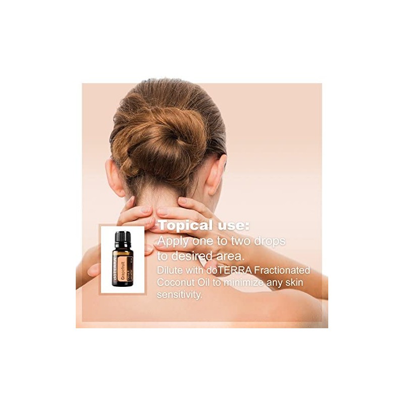 doTERRA Grapefruit Essential Oil 15 ml (2 Pack)
