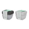 4 Pack 300ML Small Food Containers with Lids Set -