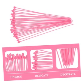 Baluue 30pcs Hair Perming Needles Material for Safe Styling No Trace Design for Natural Curls Easy to Use for Hair Types for Salon Home Use
