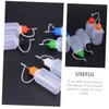 TEHAUX 25 Pack Paint Bottles 30ml Squeeze Bottles for Pigment