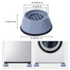 Shock and Noise Cancelling Washing Machine Support, Rubber Washer Dryer