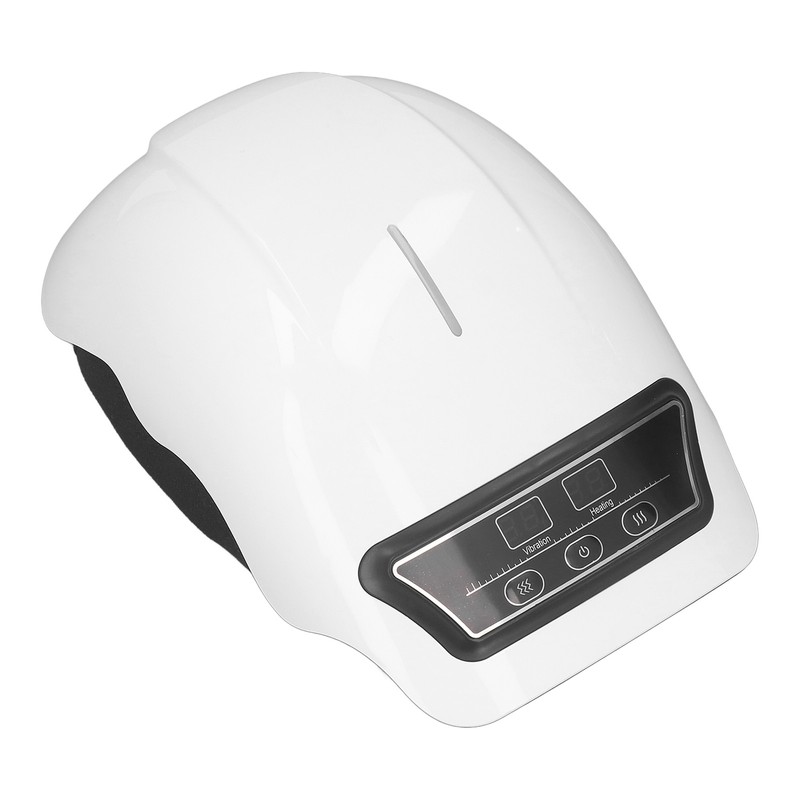 Cordless Knee Massager Infrared Heat Vibration LED Touch Screen Relief